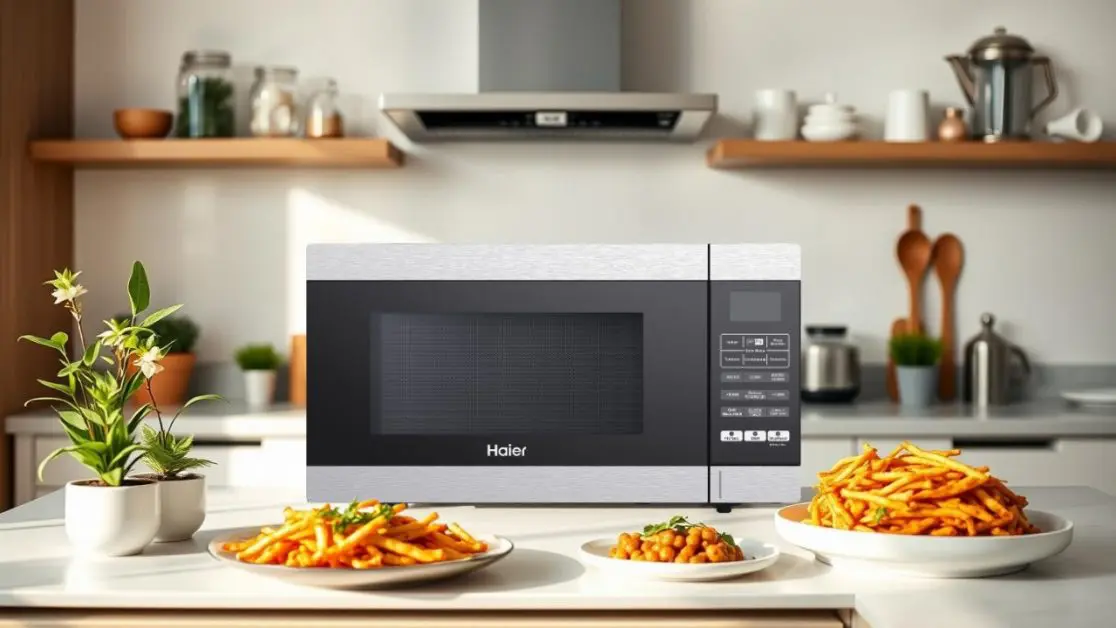Convection Microwave with Air Fryer Functionality