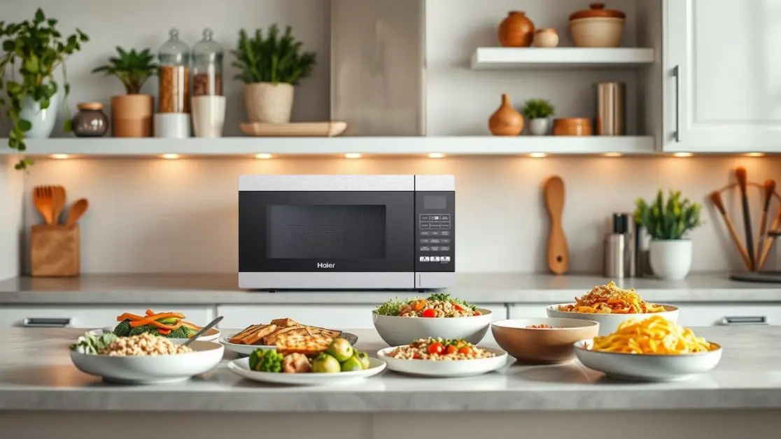 Convection Microwave with In-Built Air Fryer