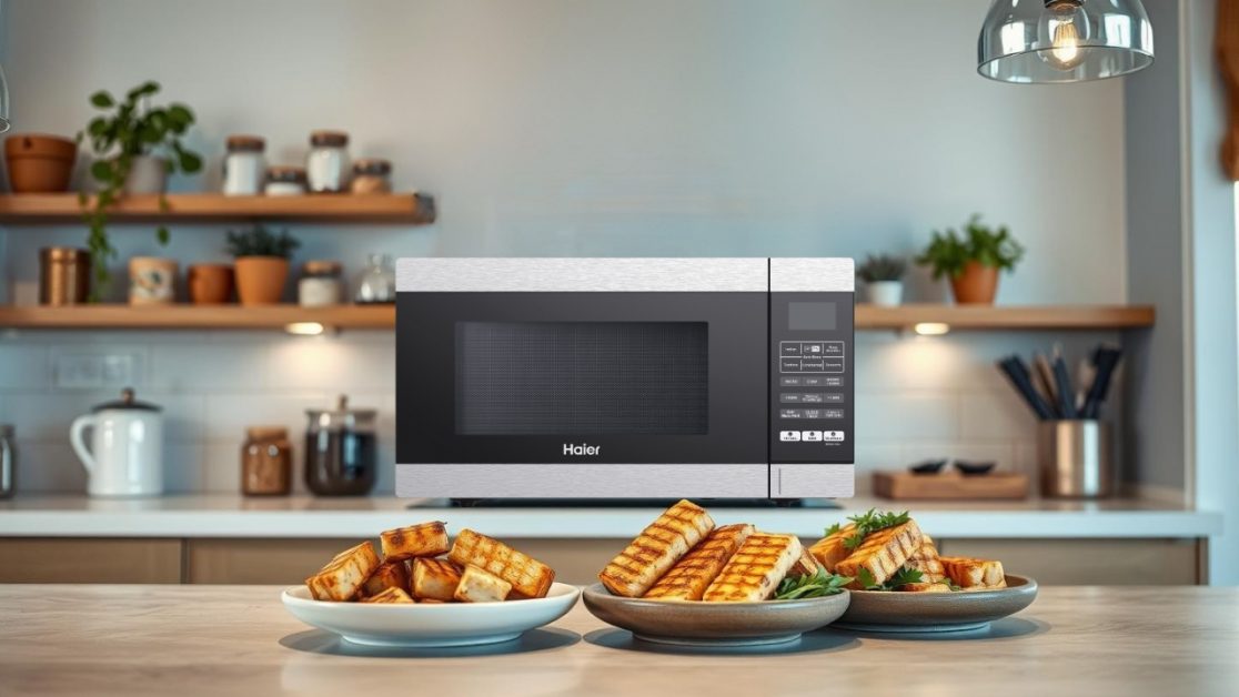 Convection Microwave with In-Built Air Fryer to make oil free dish