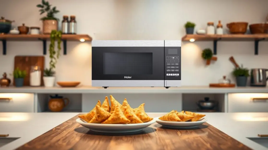 Convection Microwave with an Air Fryer