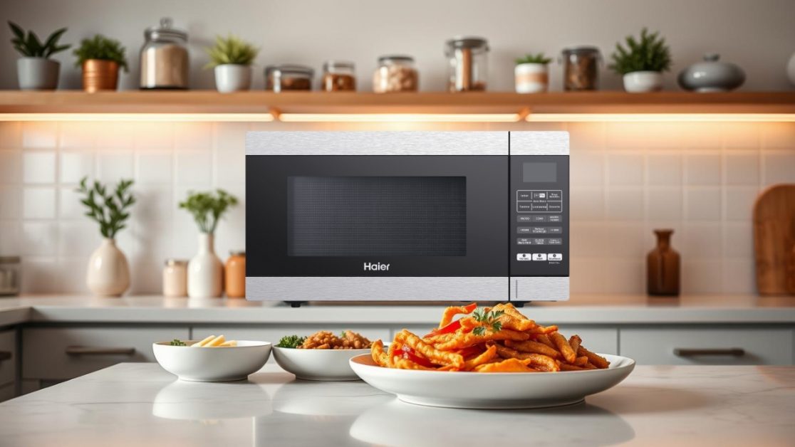 Cook Oil-Free dish with help of microwave