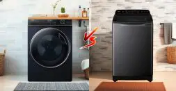 Front load vs top load washing machine
