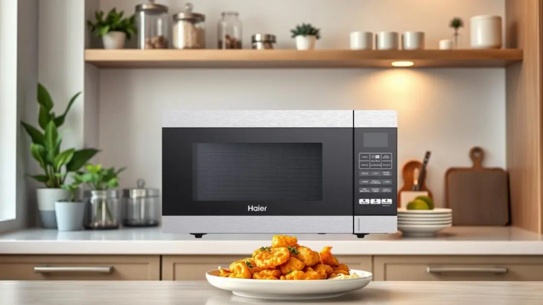 Frying Pakoras Without Oil in a Convection Microwave