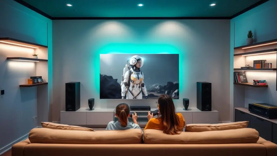 Gaming features in Mini LED TV