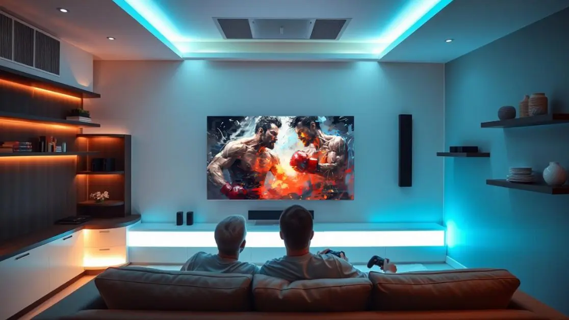 Gaming features in Mini LED TV