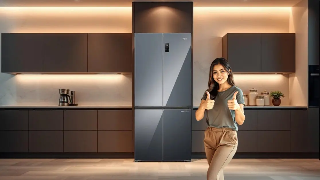 Get Modern refrigerator home