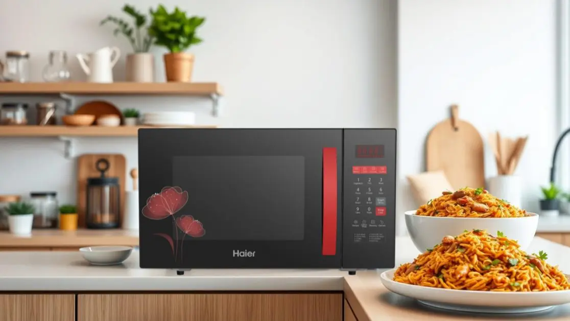 Get Perfect warm Biryani with microwave