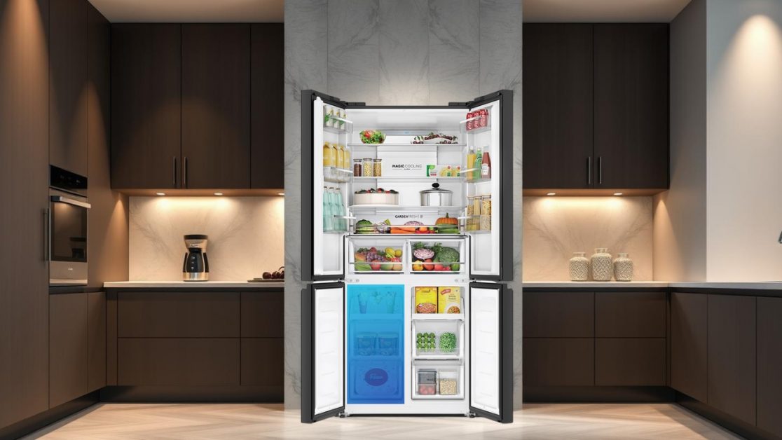 Get refrigerator which matches your kitchen layout