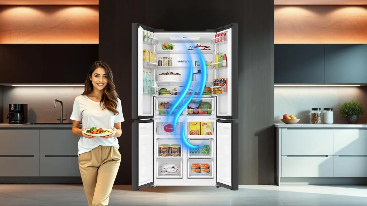 Get refrigerators with multiple airflow vents