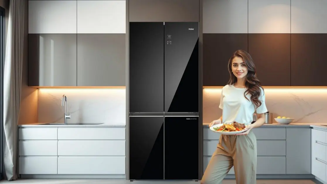 Keep food fresh in 4 door refrigerator during power cuts