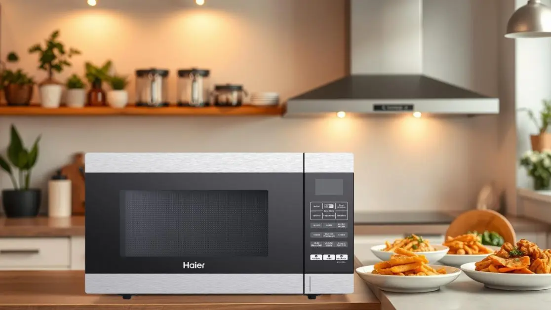 Make Air Fried food in a microwave