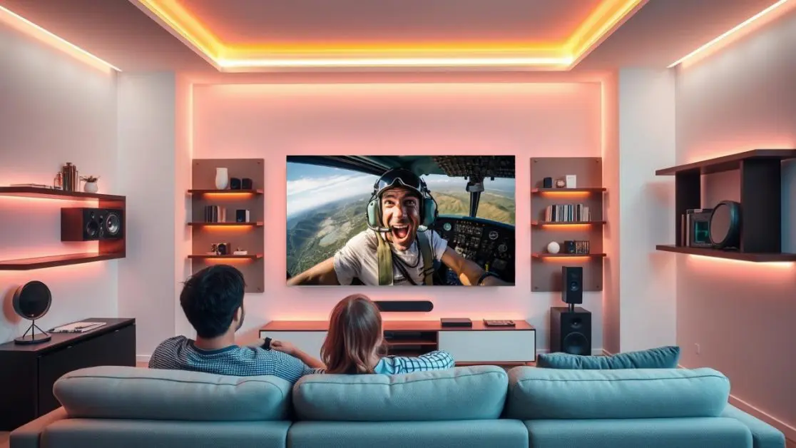 Make Home Theatre with Mini LED TV