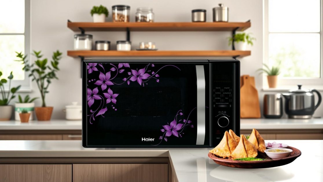 Make crispy Samosas in microwave