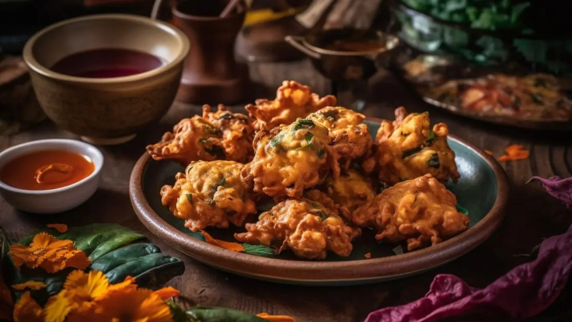 Making of pakoda