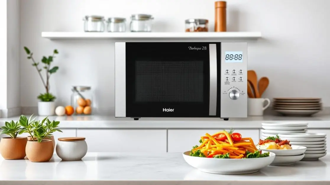 Microwave with Deodorizer feature