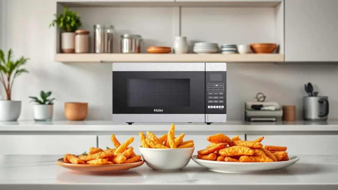 Microwave with In-Built Air Fryer