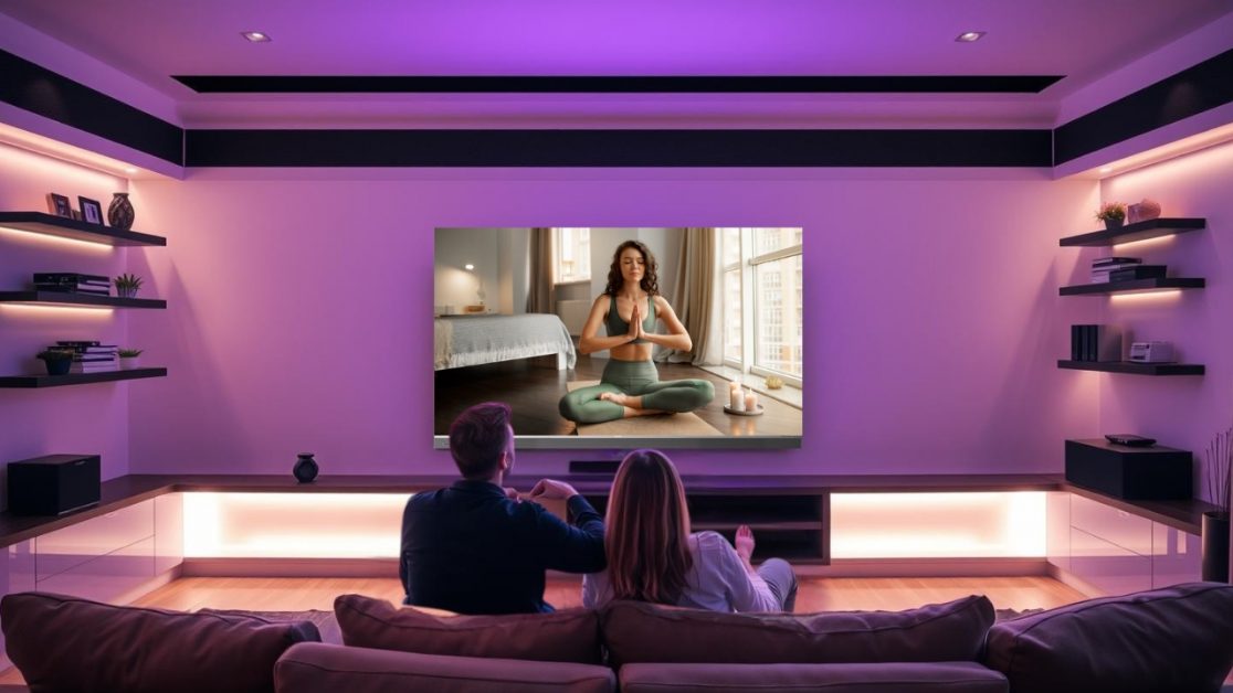 Mini LED TV with Great Contrast
