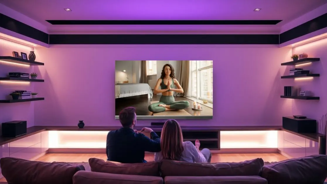 Mini LED TV with Great Contrast