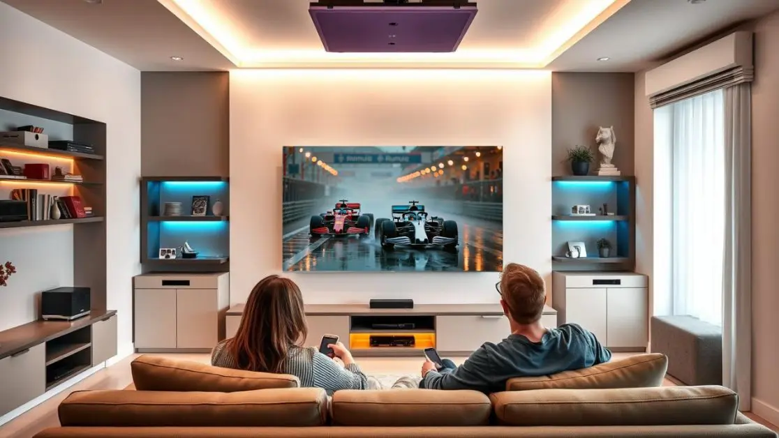Mini LED TV with perfect picture quality