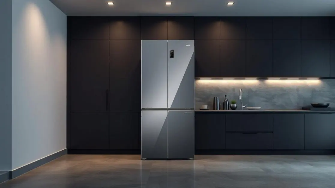 Mirror Glass Finish refrigerator