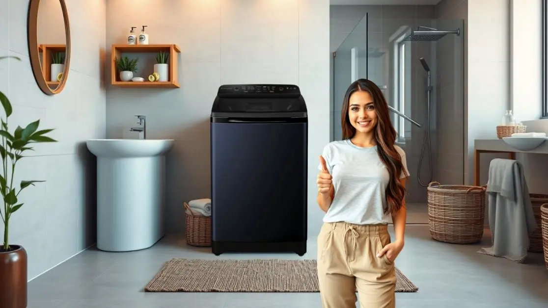 Oceanus Wave Drum technology in top load washing machine