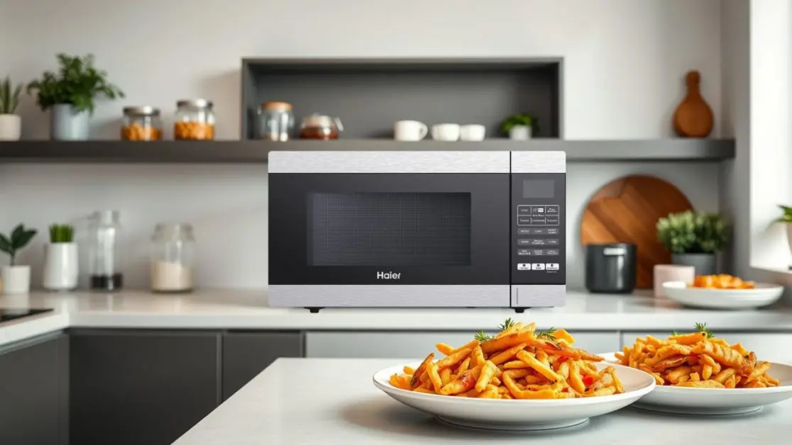 Oil-Free Cooking in a Microwave
