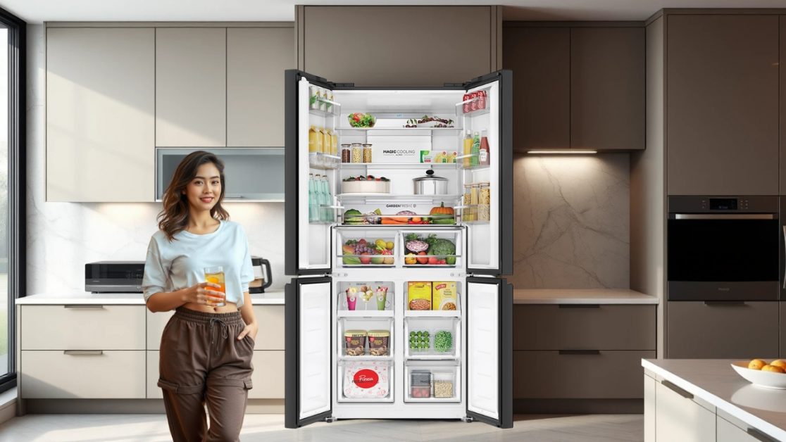 Optimize Temperature Settings in 4 door refrigerator