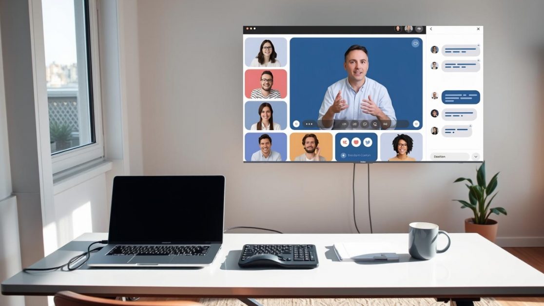 Optimized Communication and Virtual Multitasking with LED TV