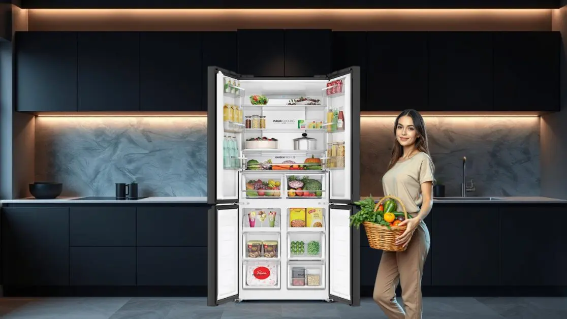 Perfect Garden fresh box in refrigerator for your vegetables and fruits