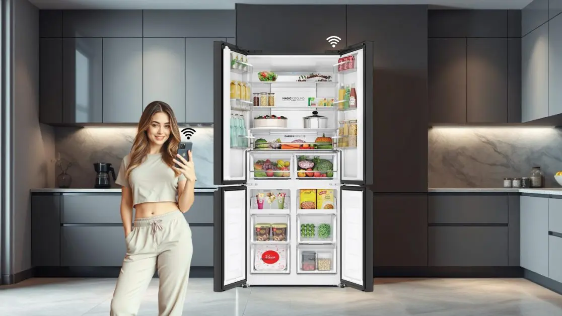 Smart Features Enhance Odor Control in refrigerator