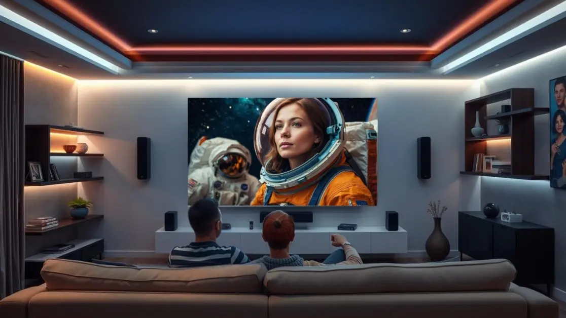 Smart Features in Mini LED Tv