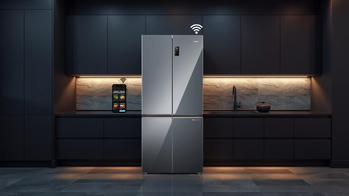 Smart Sense AI in 4 door refrigerator