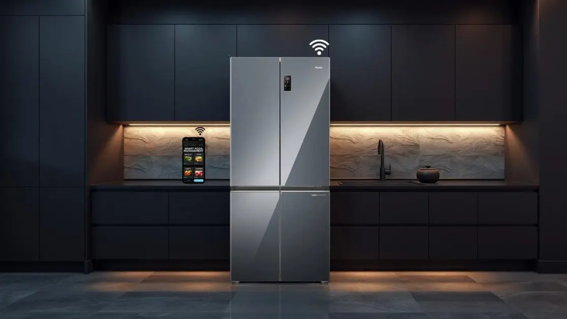 Smart Sense AI in 4 door refrigerator