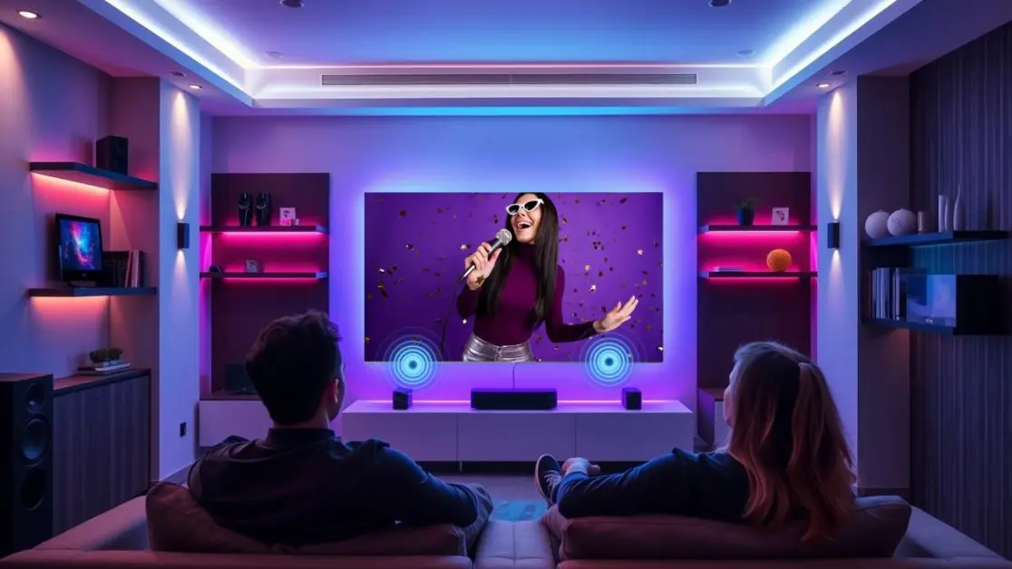Subwoofer Setup in Mini LED TV Subwoofer Setup in Mini LED TV