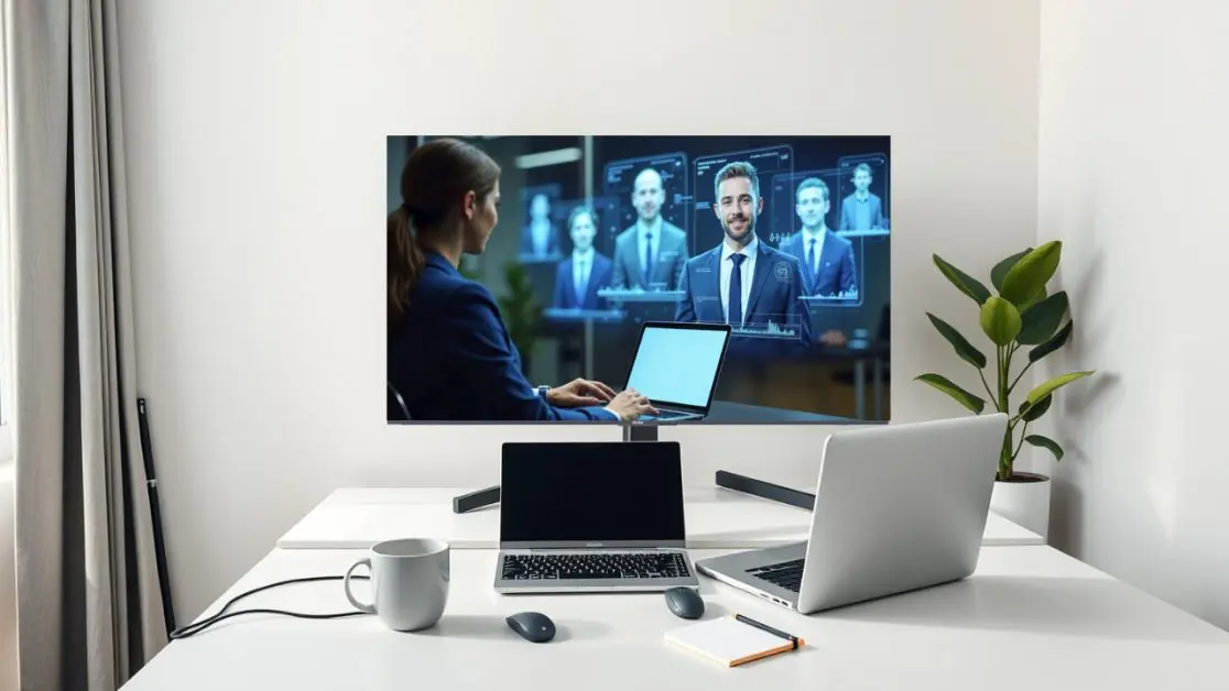 TV make your workspace larger