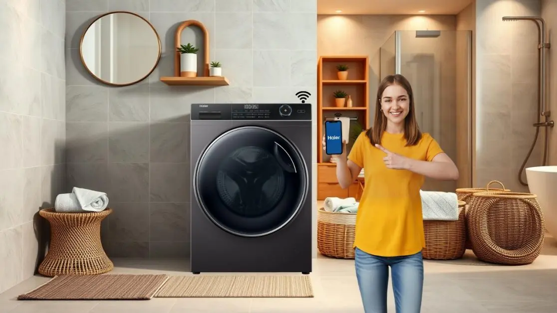 Use Hai Smart App to control washing machine