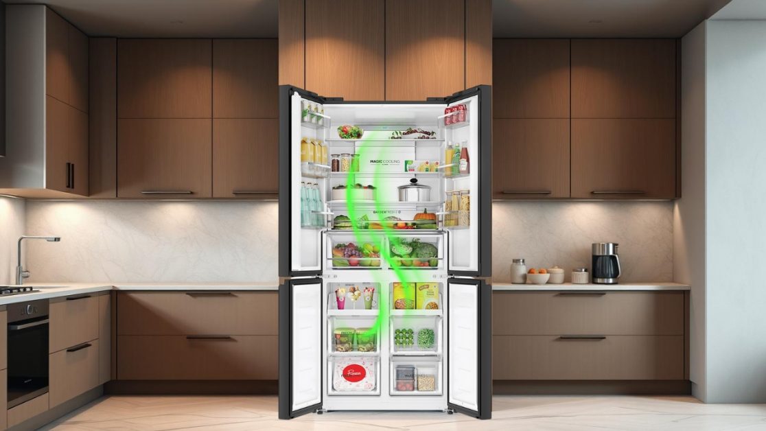 ABT technology in a 4 door refrigerators