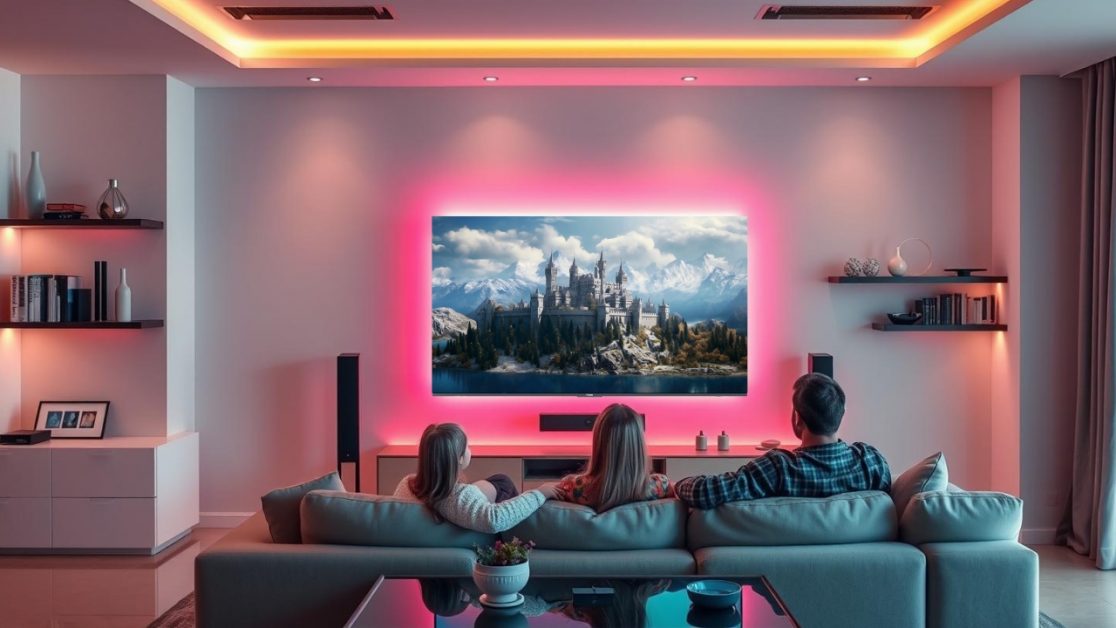 Anti-Glare Screen in LED TV