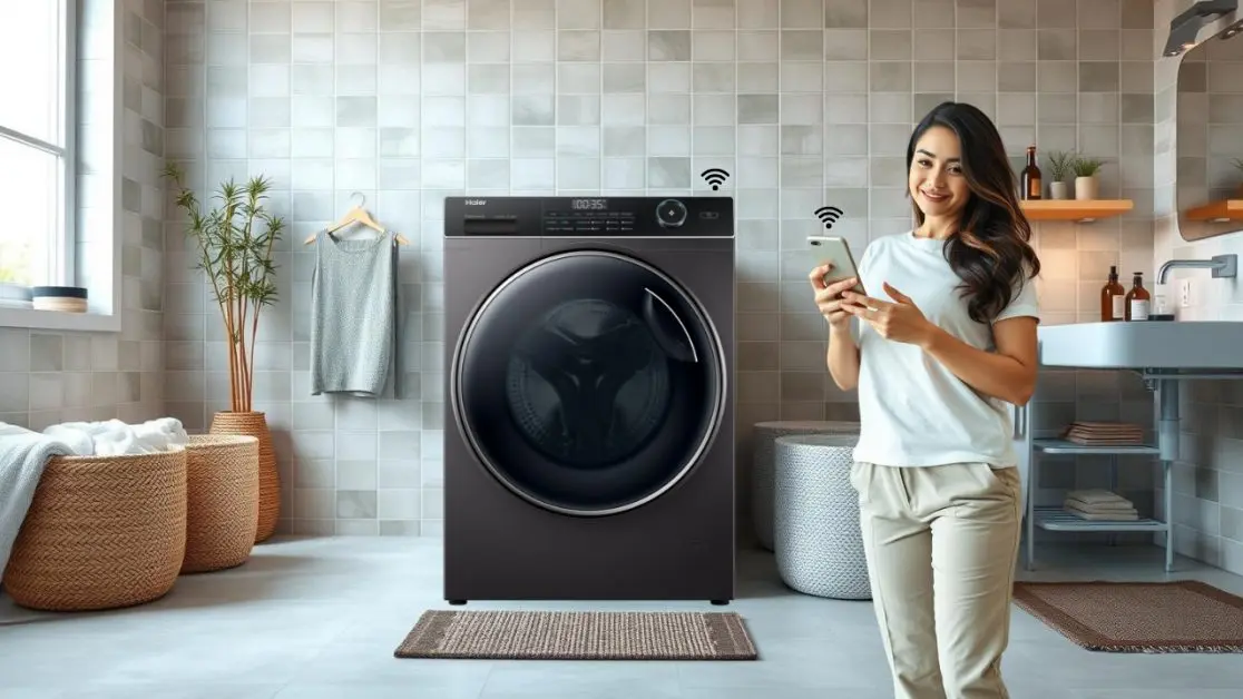 App Control for Laundry in washing machine