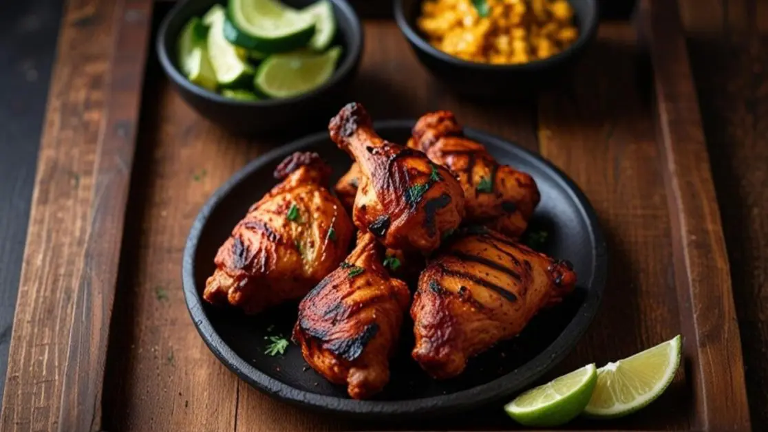 BBQ chicken in microwave