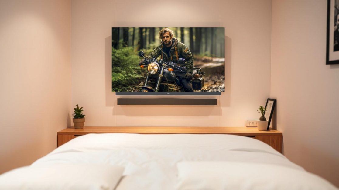 Choose the Right TV Size for your bedroom