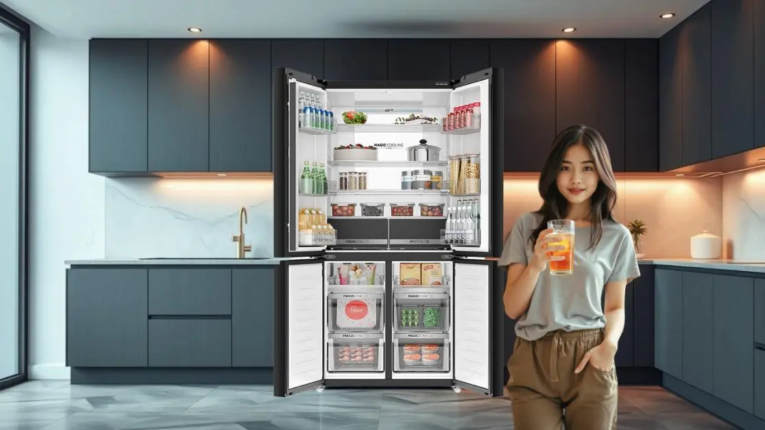 Create Stadium Atmosphere with 4 door refrigerator