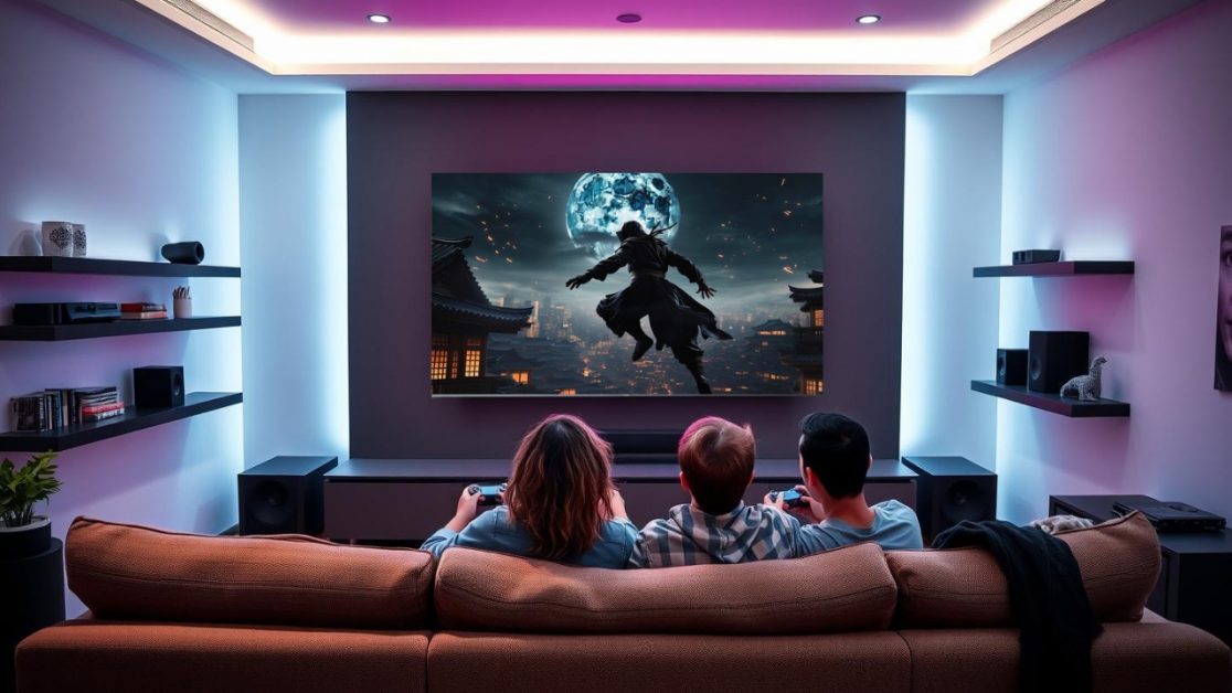 Enhanced gaming with Mini LED TV