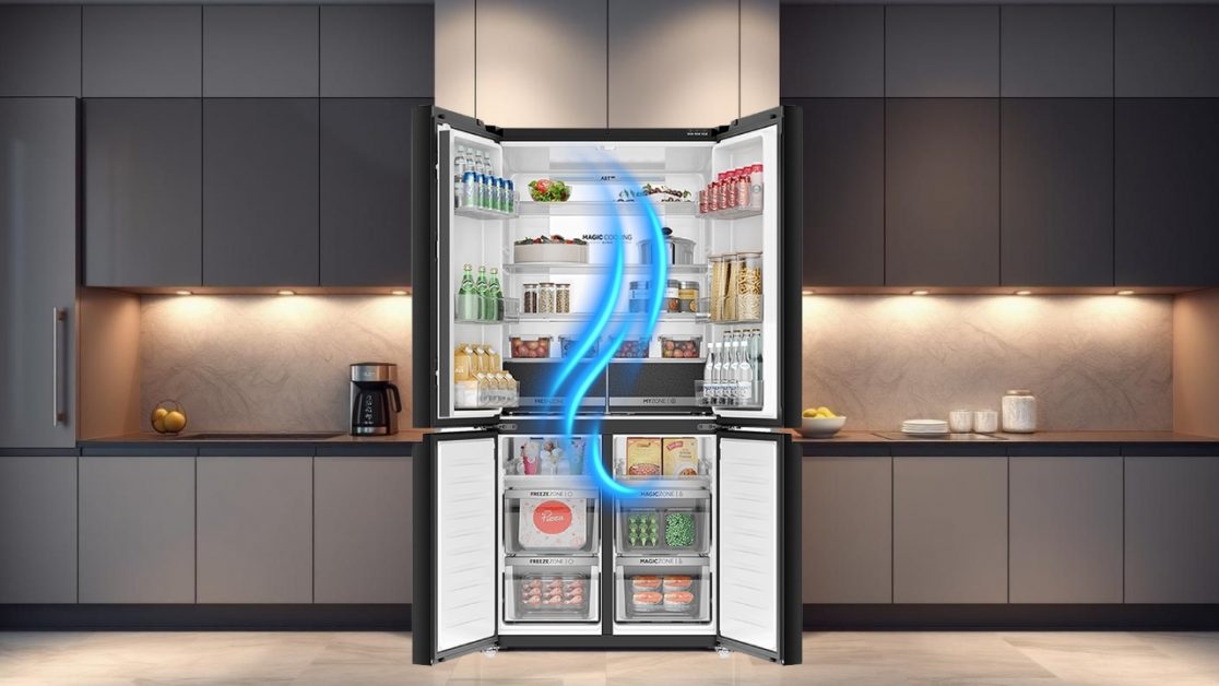 Even Cooling Across the Refrigerator