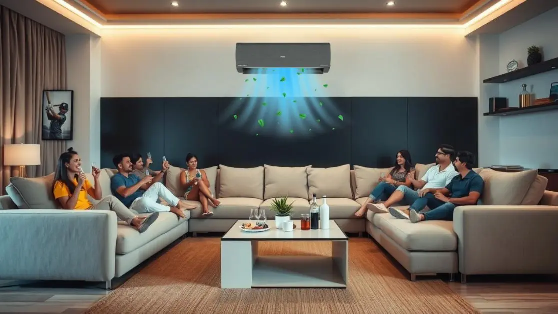 Exciting match and control your room temperature with AI AC