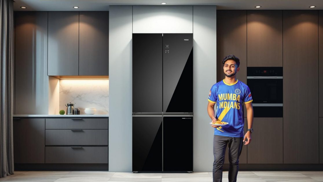 Get Perfect fresh Snacks from 4 door refrigerator