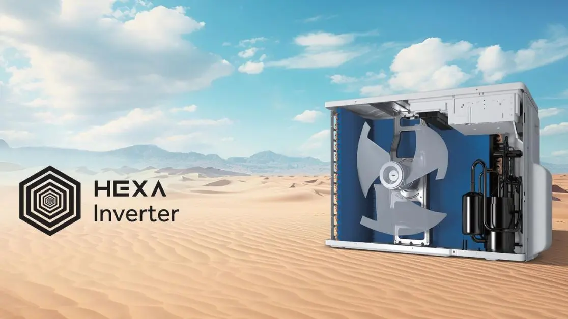 Hexa Inverter Technology in air conditioner