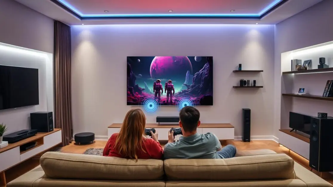 Immersive Sound while gaming in LED TV