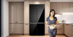 Keep bulk meal fresh in 4 door refrigerator