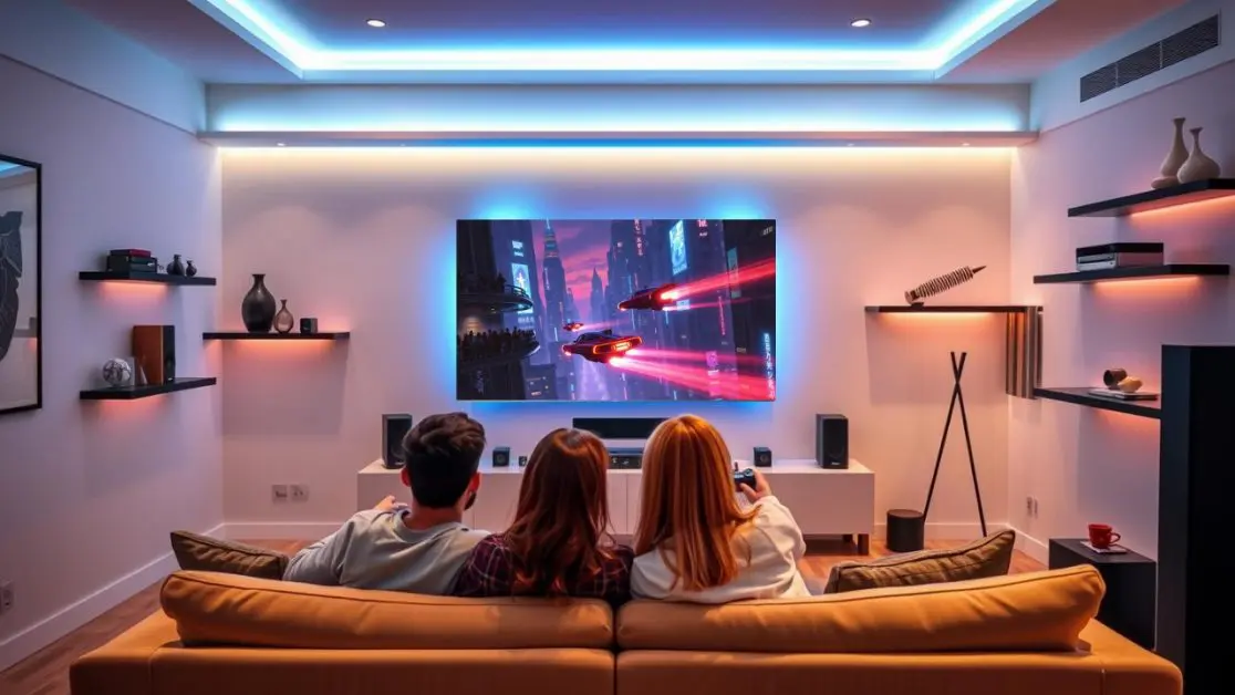 LED TV Optimized for Racing Games